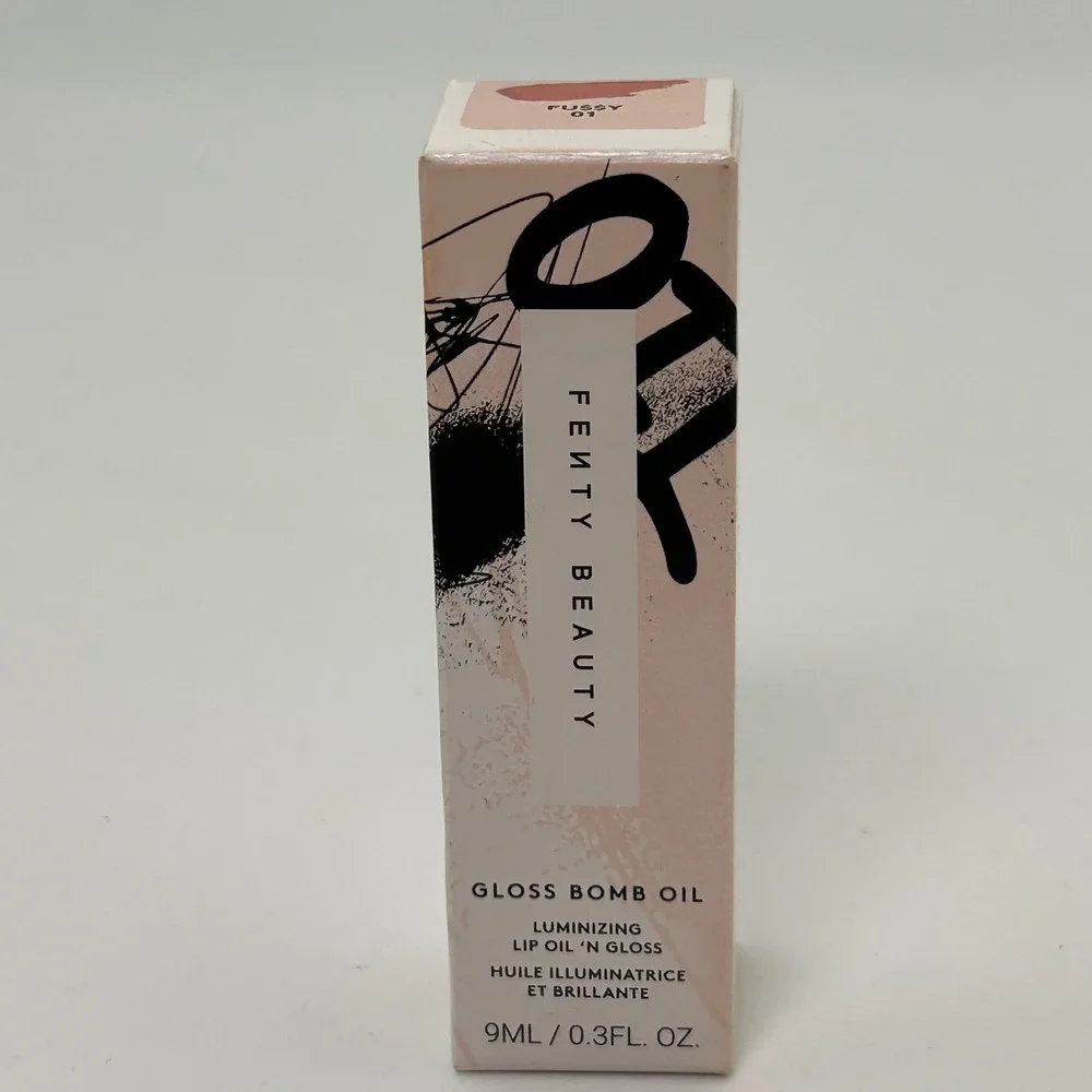 Fenty Beauty Gloss Bomb Oil Women 9ml Fu$$y 01 Pink Luminizing Lip Oil Gloss